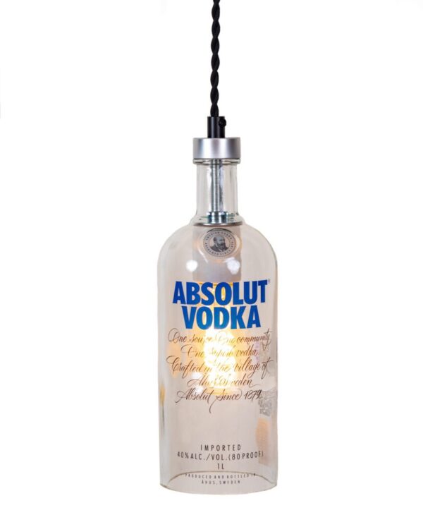 Absolut Bottle Pendant Light