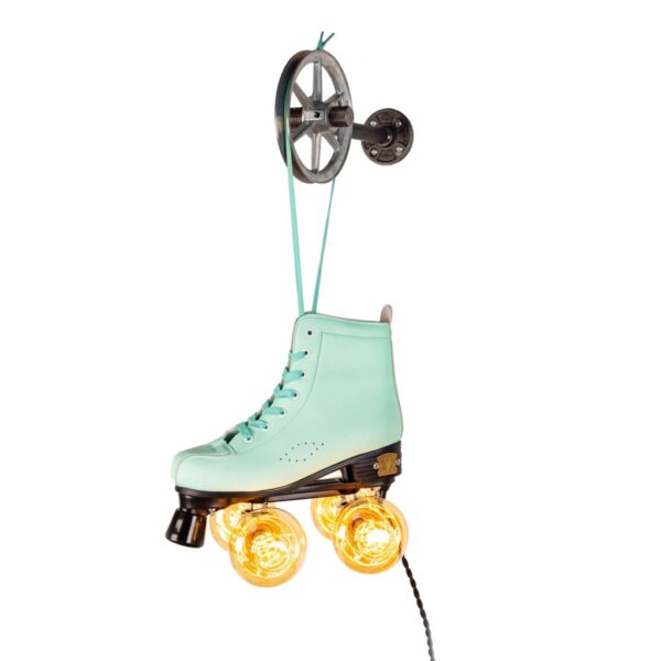 Roller Skate Light with Pulley (Mint)