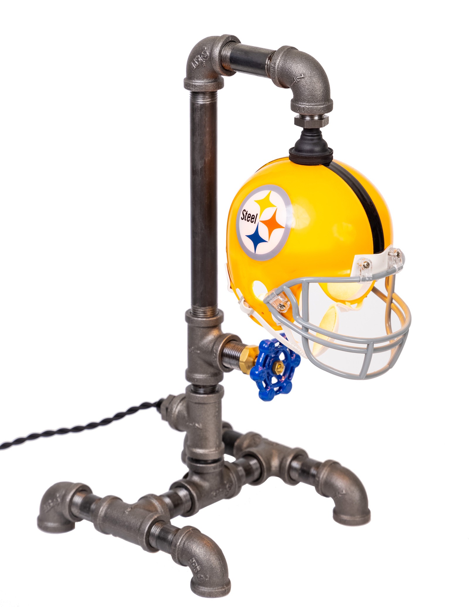 Pittsburgh Steelers Table Lamp Whiskertin, Pittsburgh Steelers Floor Lamp